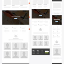 Responsive Website Wireframe Kit