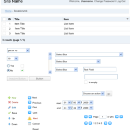 Symfony 1.2 admin generator