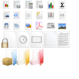 Pretty Document and Folder Icons