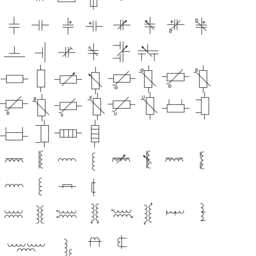 passive elements electronic circuit symbols IEC 60607