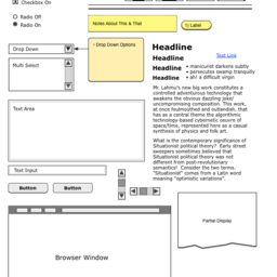 Web Wireframe